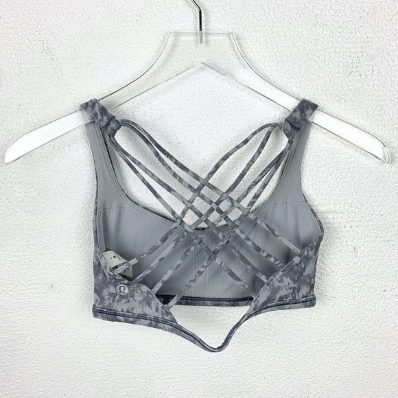 lululemon | Free To Be Bra *Wild Summer Shade Ice Grey - Picture 3 of 6